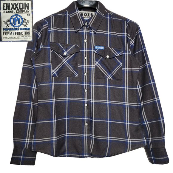 DIXXON - PERFORMANCE MACHINE Flannel Shirt - Women's Small - Picture 1 of 8
